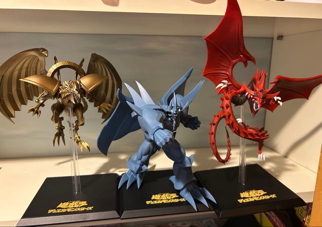 Yu-Gi-Oh Figure Obelisk the Tormentor Slifer the Sky Dragon Ra's Winged Dragon