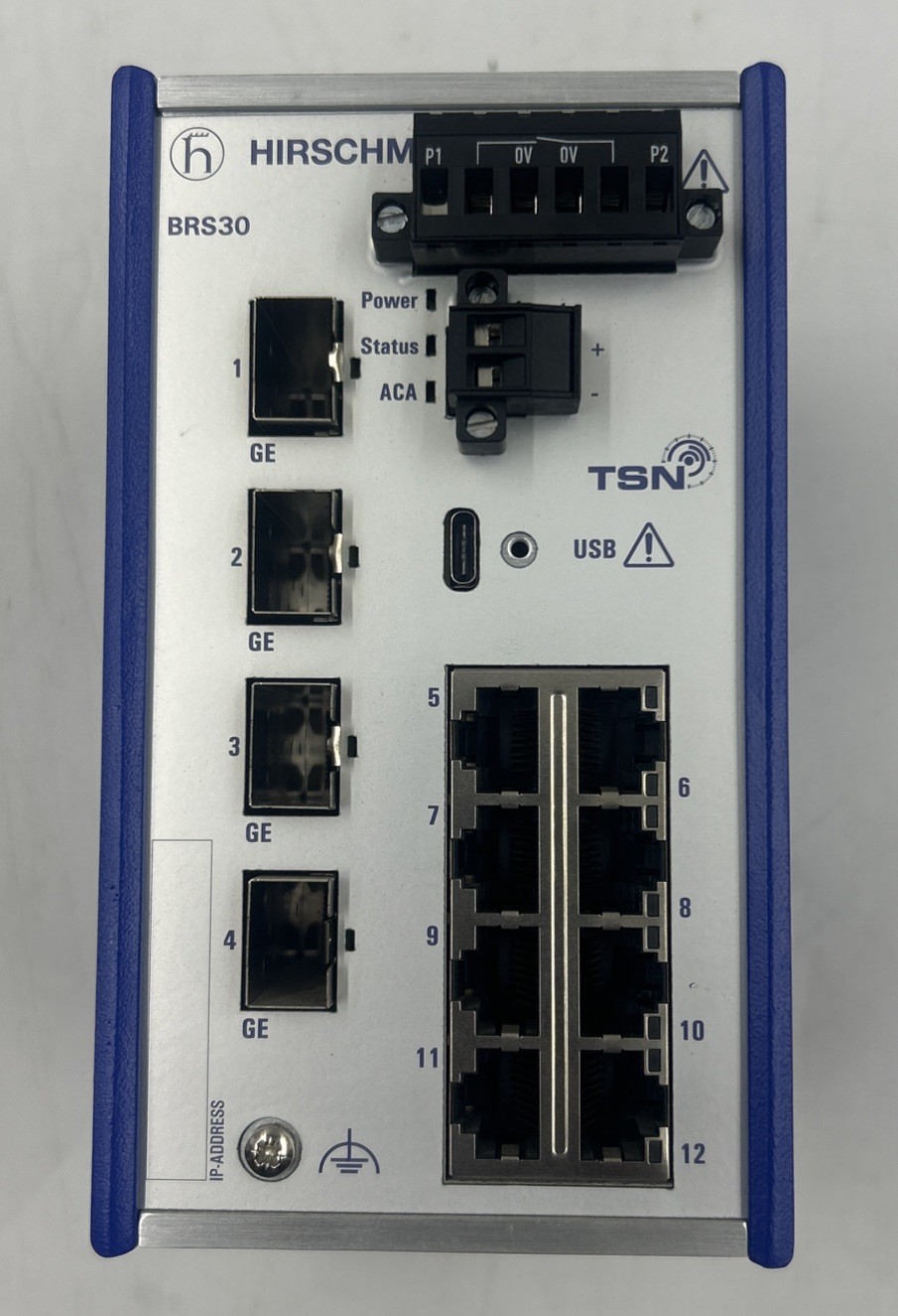 Hirschmann Belden BRS30 BOBCAT Rail Switch BRS30-0804OOOO-EFEY99HHSEA09.0.02 Hirschmann Belden BRS30 BOBCAT Rail Switch BRS30-0804OOOO-EFEY99HHSEA09.0.02