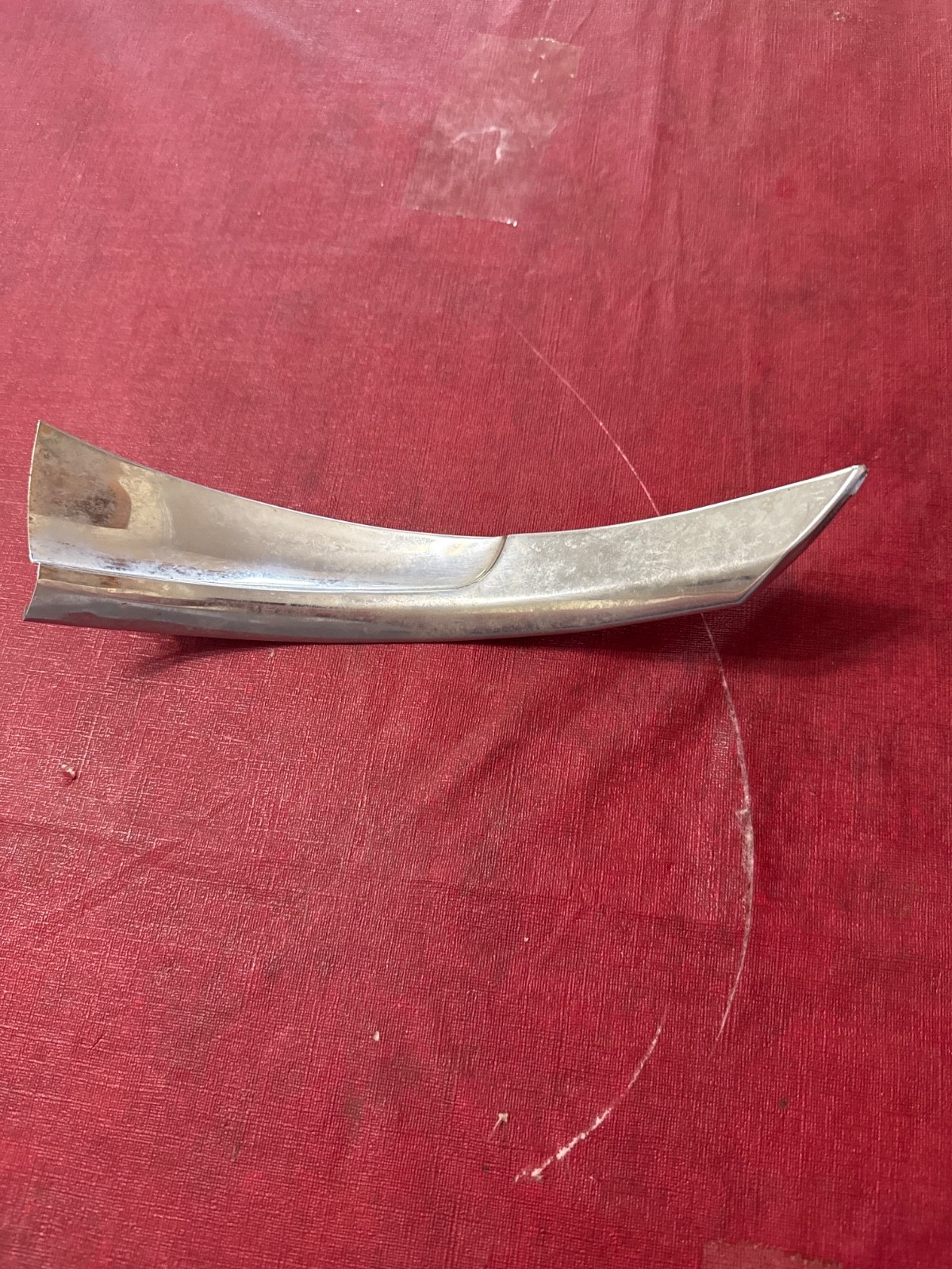 Vintage 1955 Oldsmobile 88 98 RH Chrome Dash Trim Piece Vintage 1955 Oldsmobile 88 98 RH Chrome Dash Trim Piece