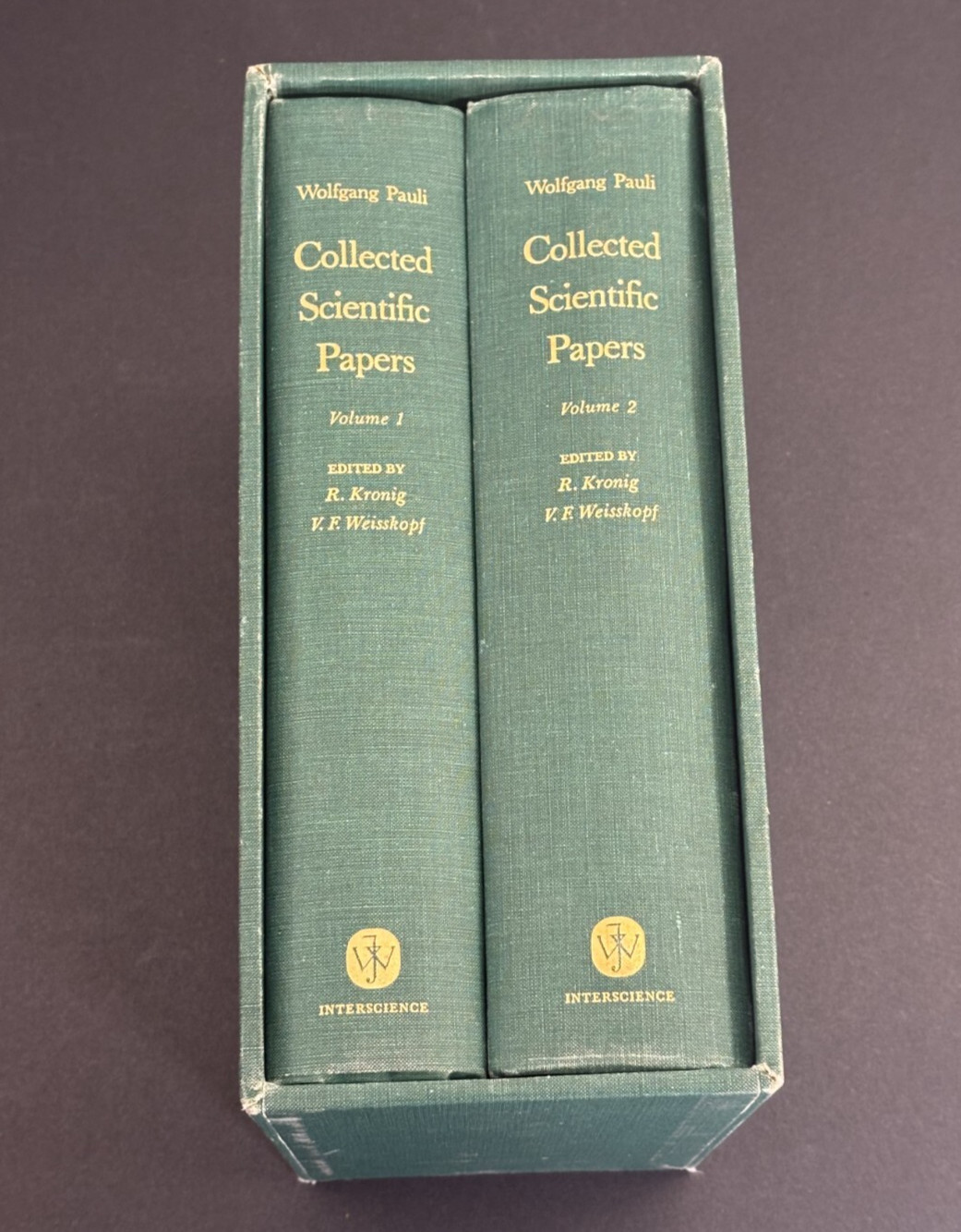 COLLECTED SCIENTIFIC PAPERS BY WOLFGANG PAULI COLLECTED SCIENTIFIC PAPERS BY WOLFGANG PAULI