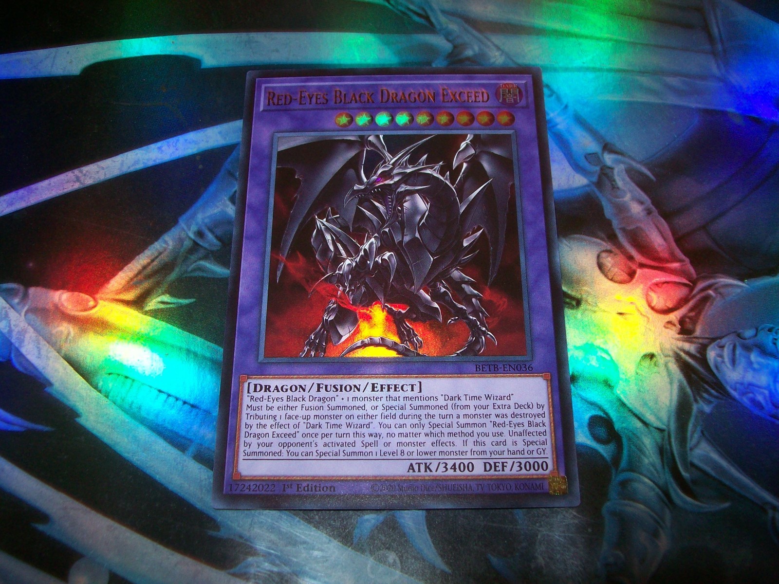 Red-Eyes Black Dragon Exceed 1st Edition Ultra Rare BETB-EN036 Yu-Gi-Oh