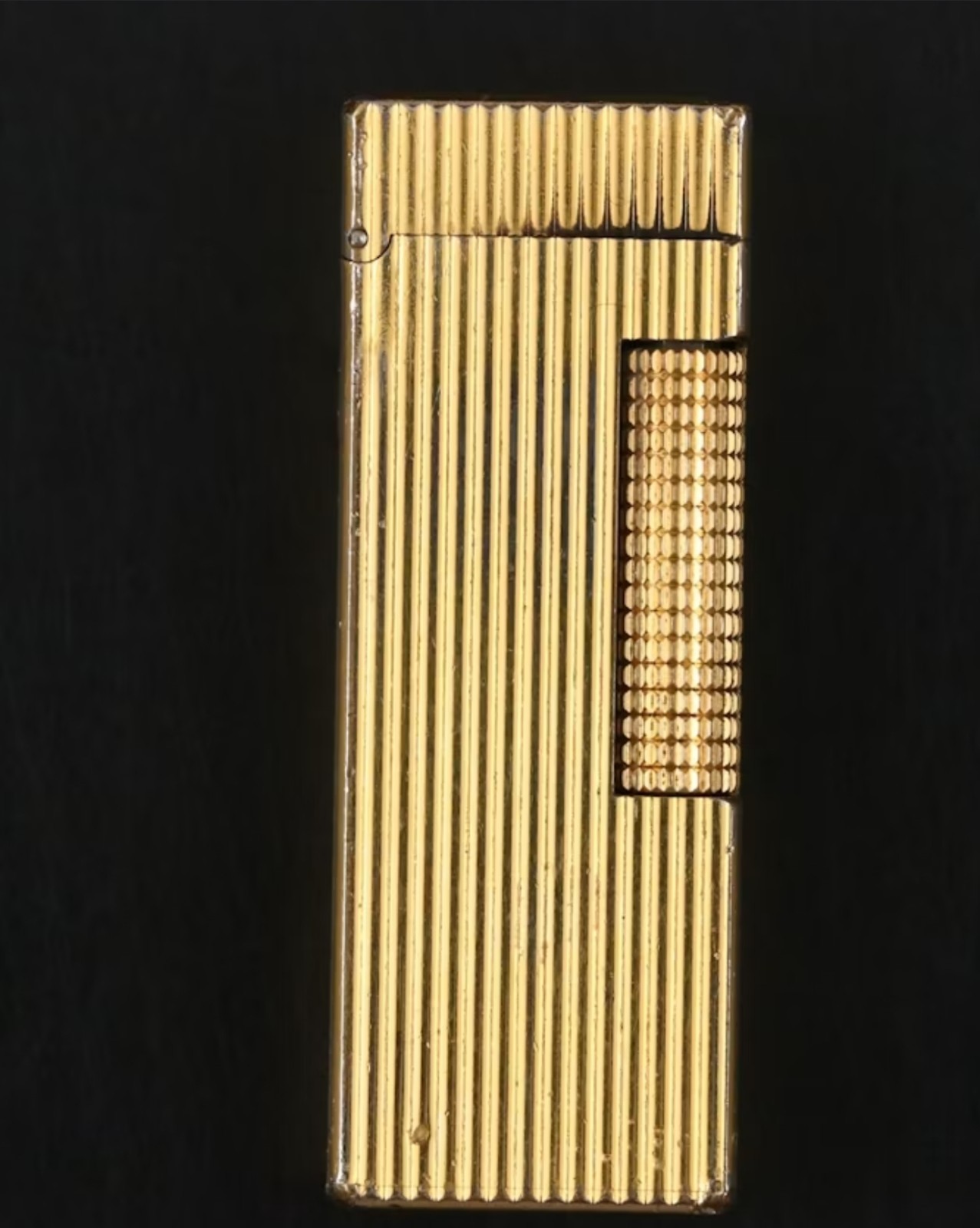 Vintage Dunhill Rollagas Gold Plated Pocket Lighter –For Parts. Vintage Dunhill Rollagas Gold Plated Pocket Lighter –For Parts.