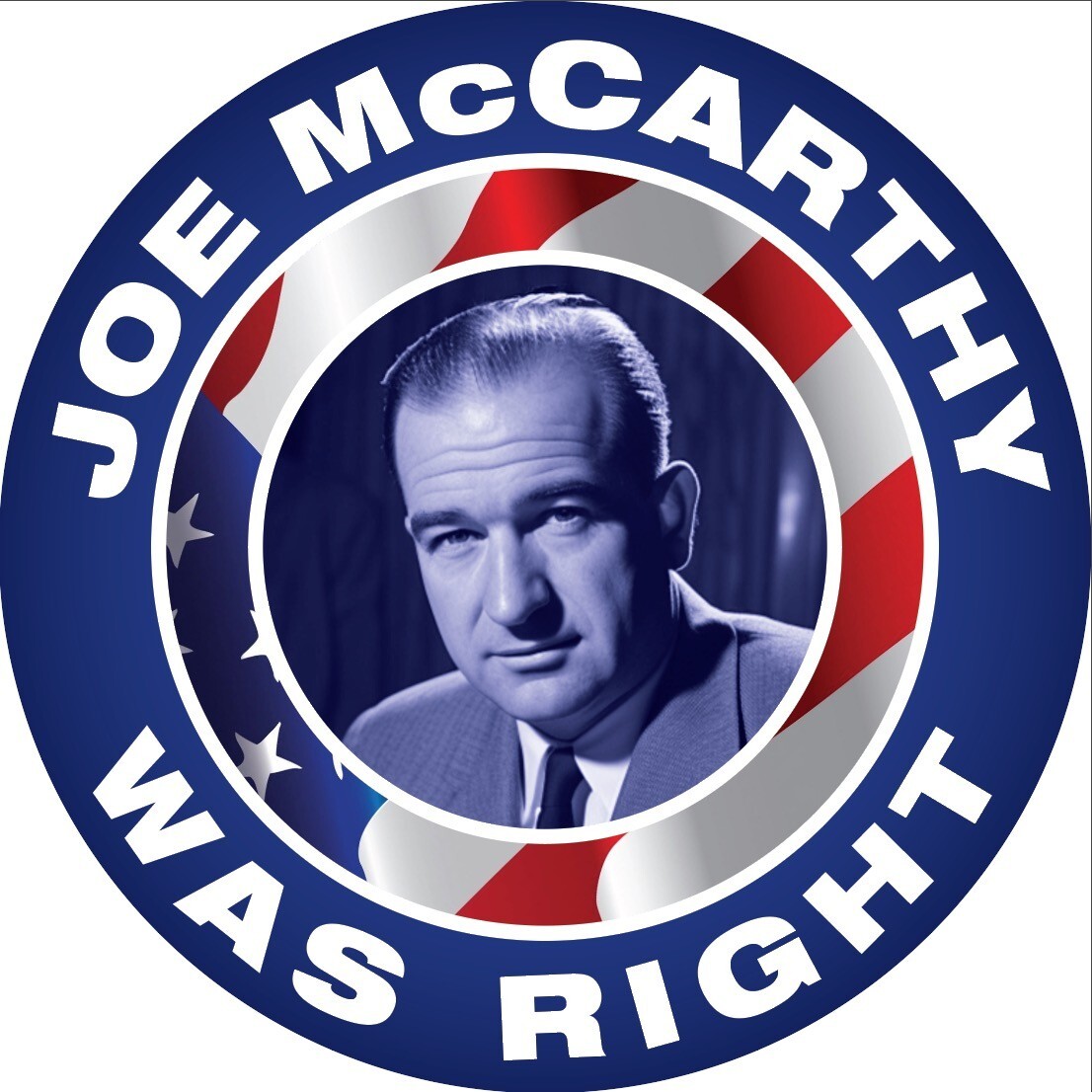 SENATOR JOSEPH JOE MCCARTHY STICKERS **WORLDWIDE π SHIPPING** SENATOR JOSEPH JOE MCCARTHY STICKERS **WORLDWIDE π SHIPPING**