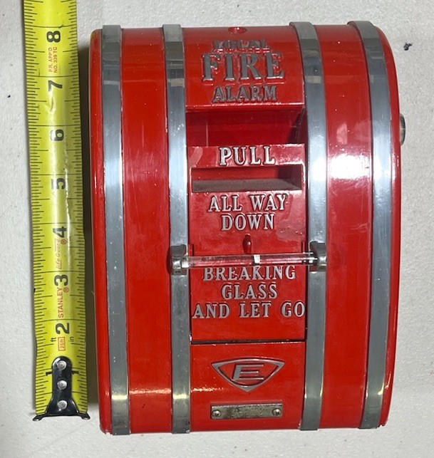 EDWARDS 1269-OAS Coded FIRE ALARM PULL STATION VINTAGE 2-2-2 Tested Working EDWARDS 1269-OAS Coded FIRE ALARM PULL STATION VINTAGE 2-2-2 Tested Working