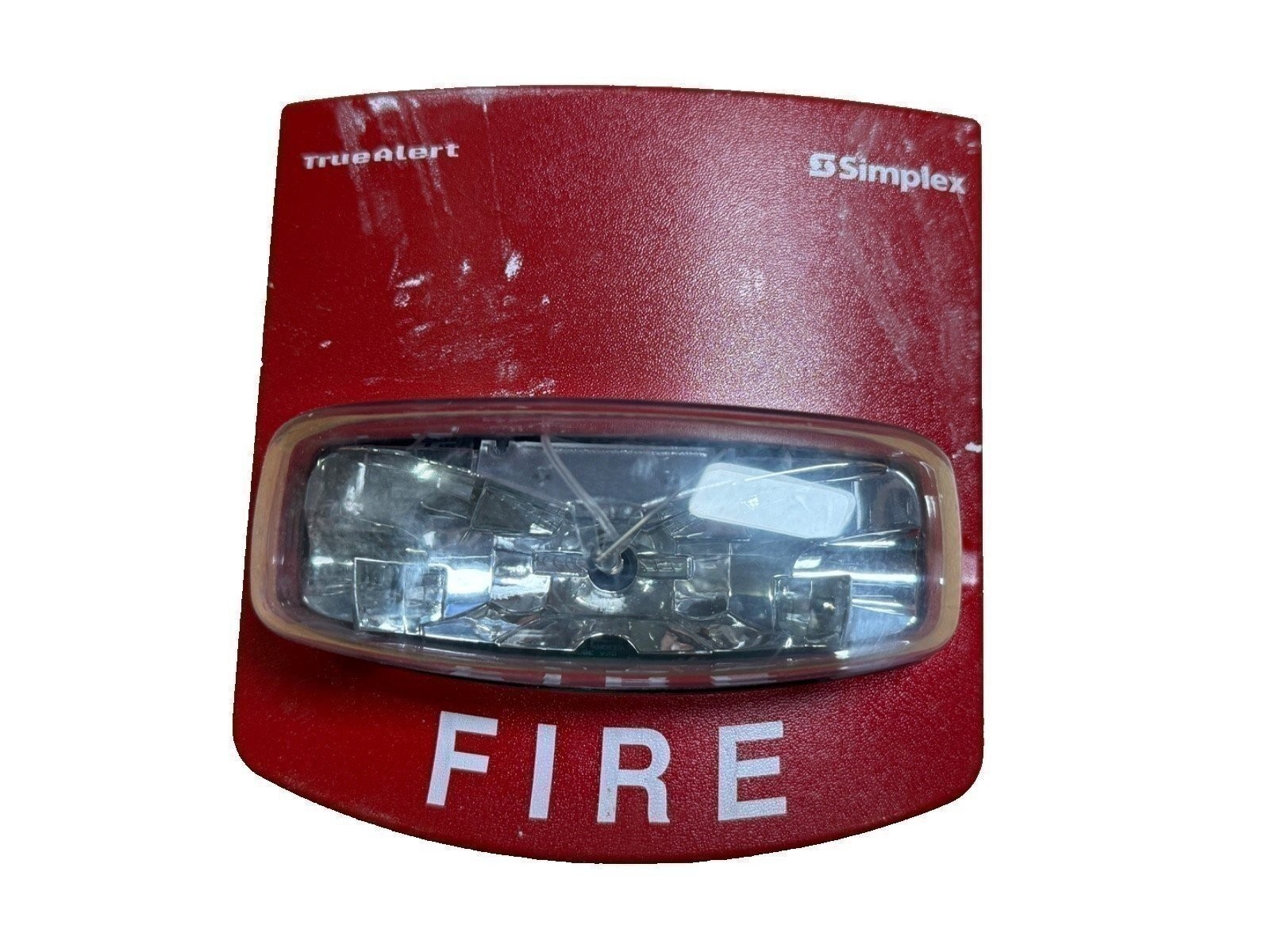 Simplex 4906-9101 Fire Alarm Strobe Wall Red (SmartSync)