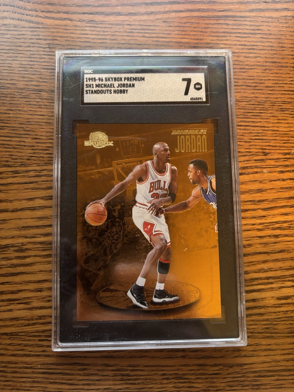 SkyBox 1995-96 Skybox Premium Hobby Standouts Michael Jordan Bulls SH1 SkyBox 1995-96 Skybox Premium Hobby Standouts Michael Jordan Bulls SH1
