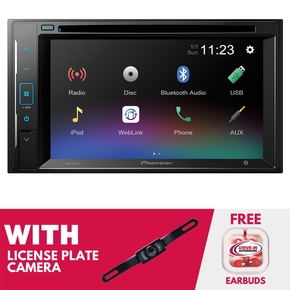 Pioneer AVH-241EX 6.2\
