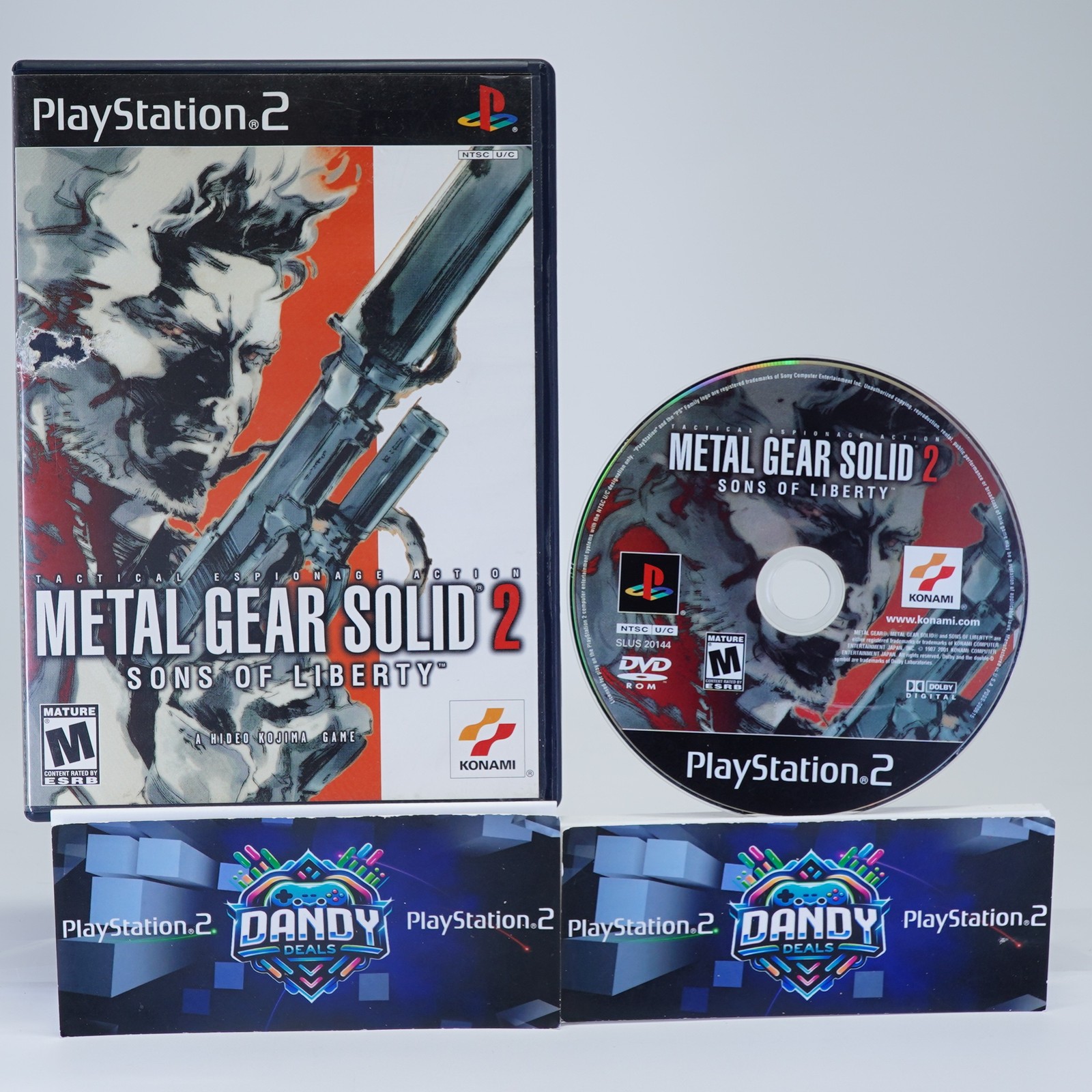 Metal Gear Solid 2 PS2 - PlayStation 2