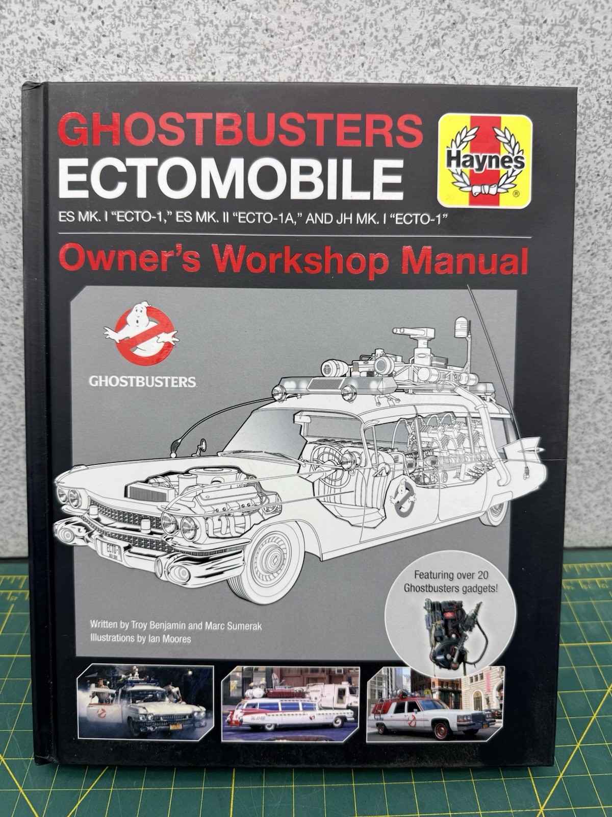 GHOSTBUSTERS HAYNES OWNERS\' WORKSHOP MANUAL: ECTOMOBILE ES MK.I - Hardcover NEW