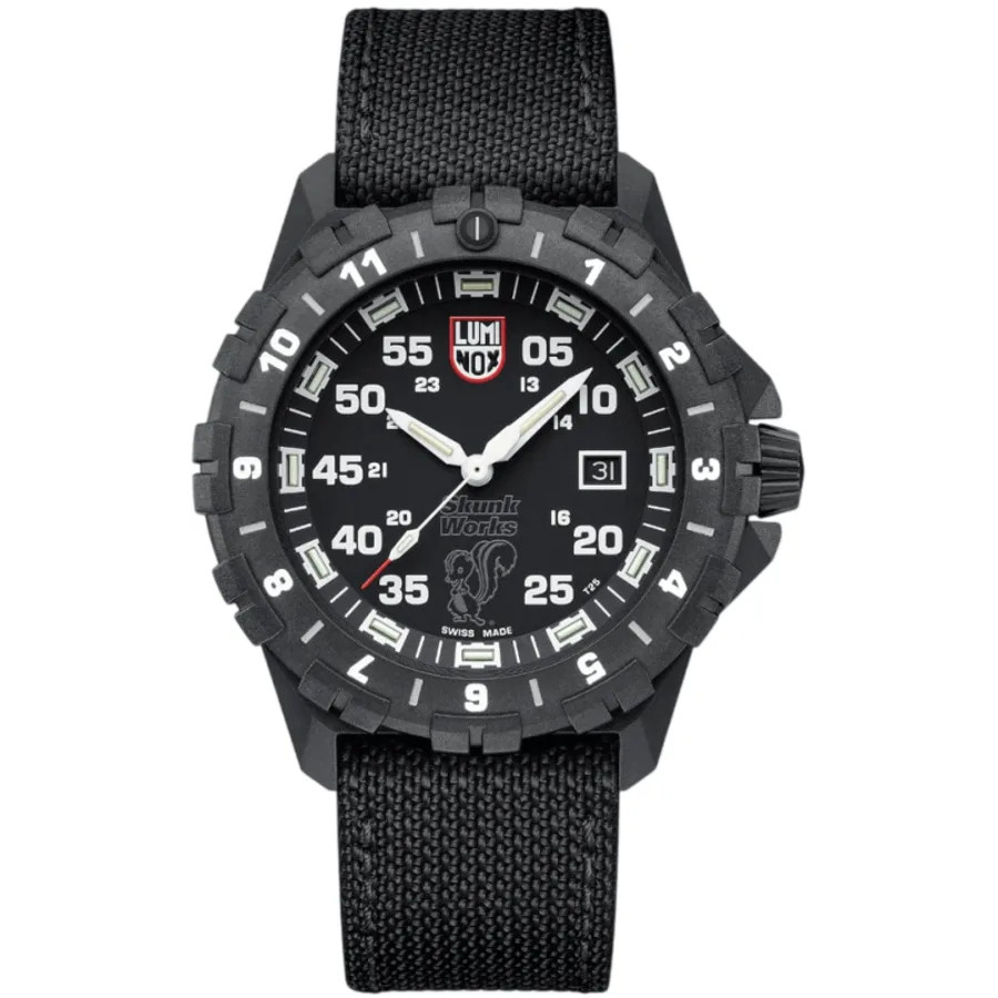 New Luminox Air F-117 Nighthawk x Skunk Works 44mm Black Men\'s Watch XA.6442.H