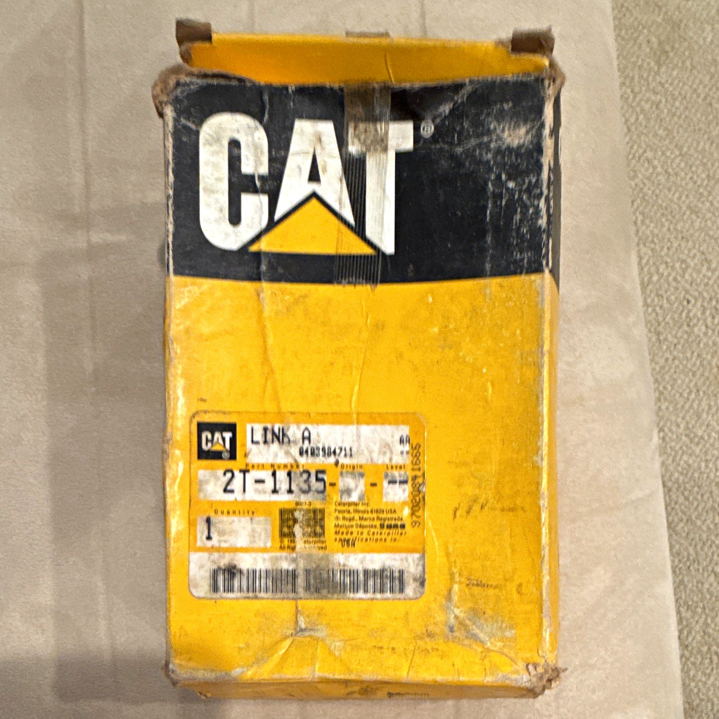 CAT Link A 2T-1135 Heavy Equipment Part for Caterpillar Equipment CAT Link A 2T-1135 Heavy Equipment Part for Caterpillar Equipment