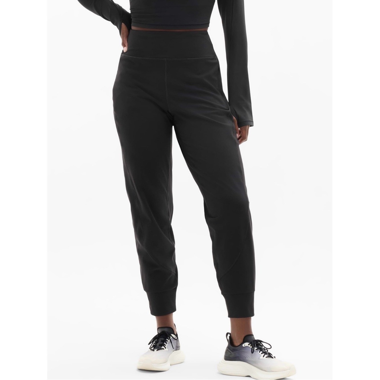 Athleta Rainer Black High-Rise Jogger Pants Athleta Rainer Black High-Rise Jogger Pants