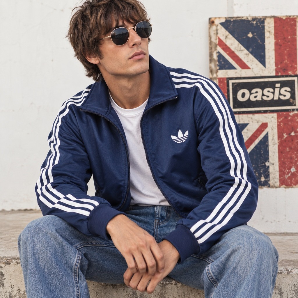 Adidas Originals 2011 Firebird Track Jacket Navy Men\'s Vintage Style XL