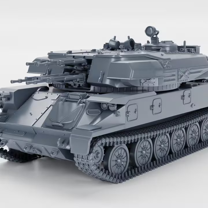 28mm-Resin Printed ZSU-23-4 Shilka + radar option (USSR, Cold War) 28mm-Resin Printed ZSU-23-4 Shilka + radar option (USSR, Cold War)