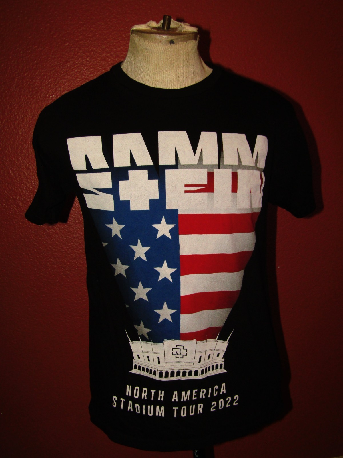 Rammstein 2022 North American Stadium Tour Official Merch Concert Shirt Mens Med