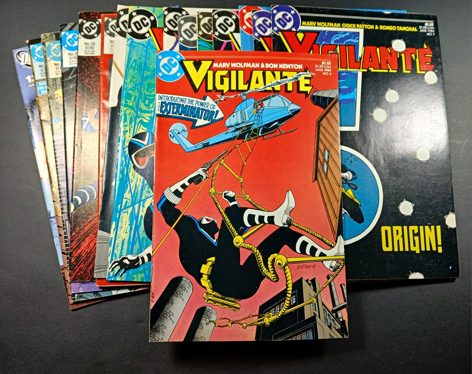 DC Huge Comic lot Vigilante x16 feat. Batman, Peacemaker Mature Readers 1983