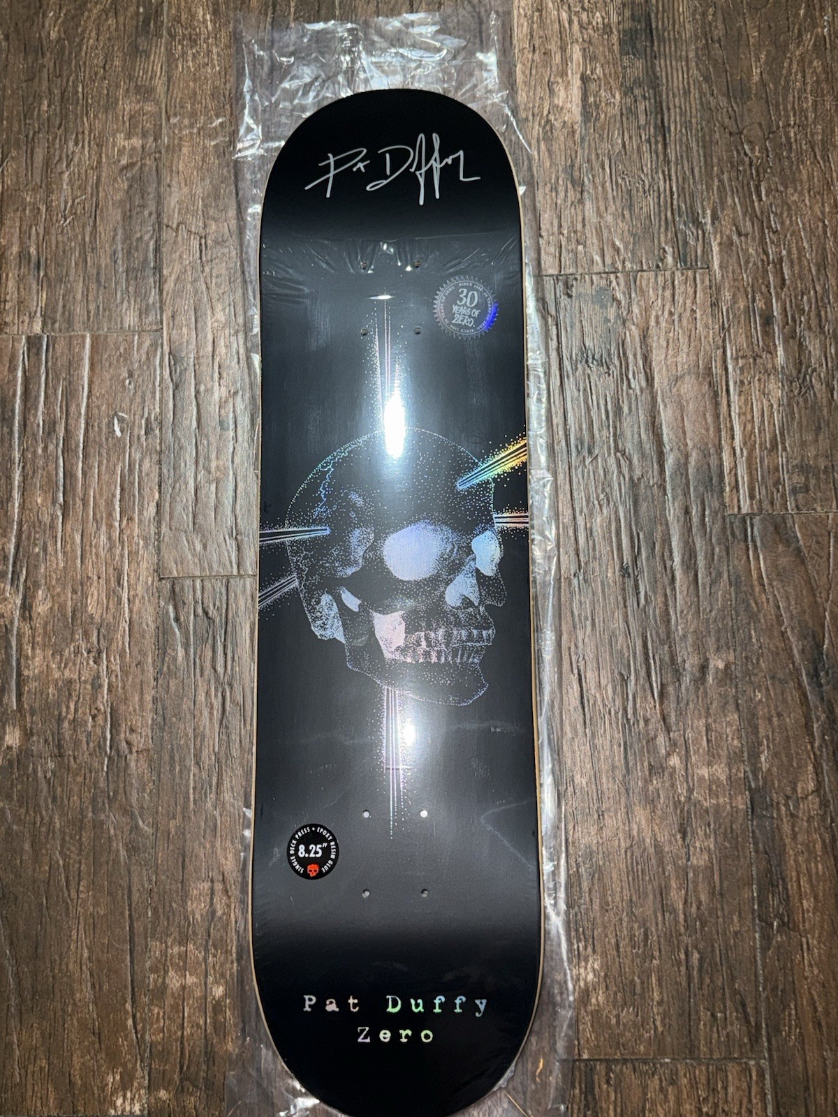 Zero Pat Duffy Signed Skateboard Deck 8.25 30th Anniversary Autographed