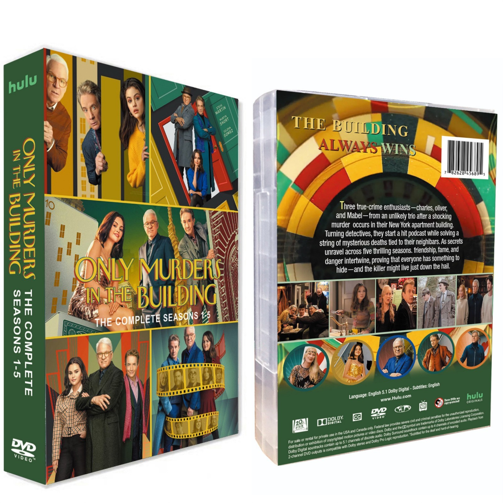 Only Murders &in the building Seasons (1-5) Region 1 Only Murders &in the building Seasons (1-5) Region 1
