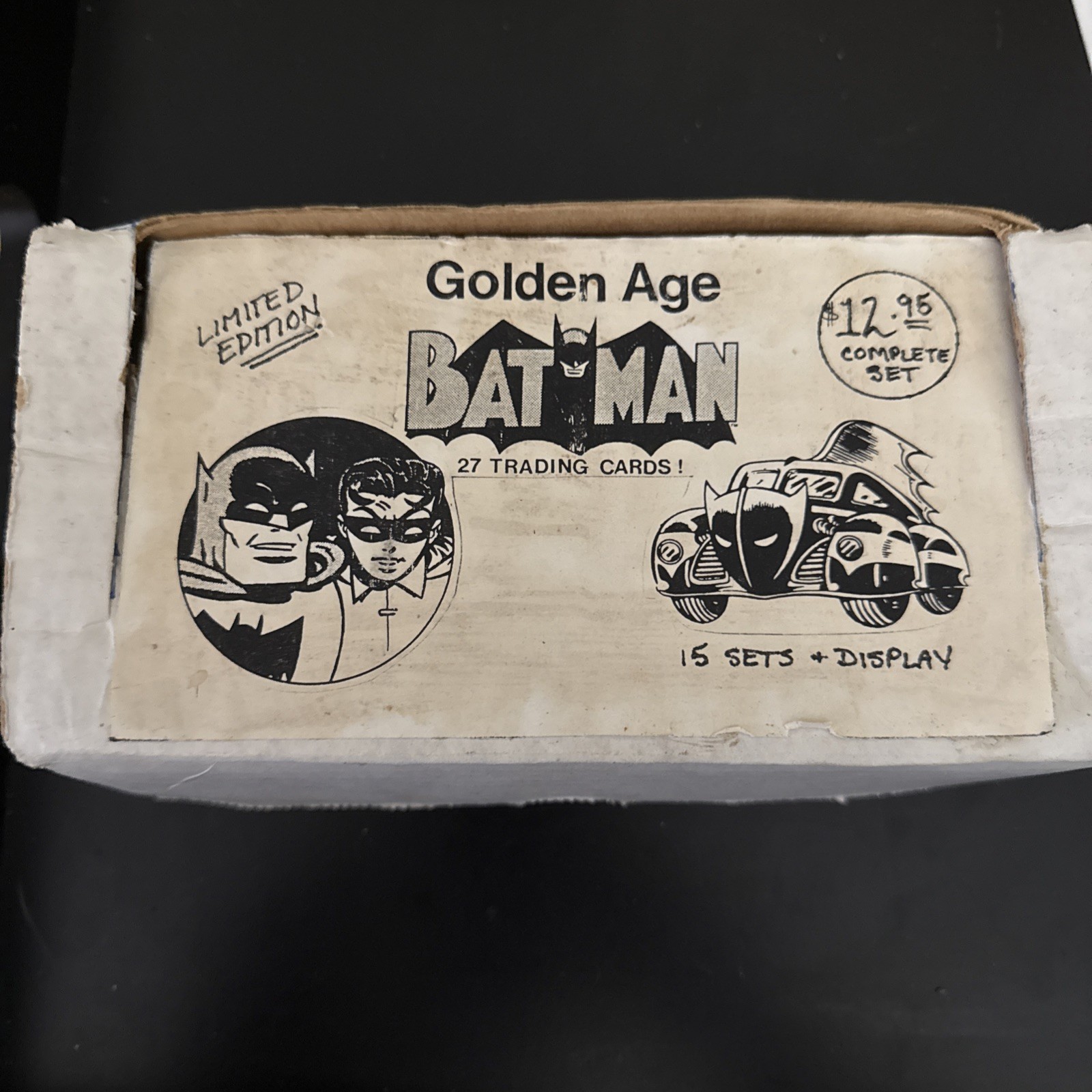 1940's 50's BATMAN GOLDEN AGE SET Limited 2000 Rare Box Lot 11 Sealed 1 Open 1940's 50's BATMAN GOLDEN AGE SET Limited 2000 Rare Box Lot 11 Sealed 1 Open
