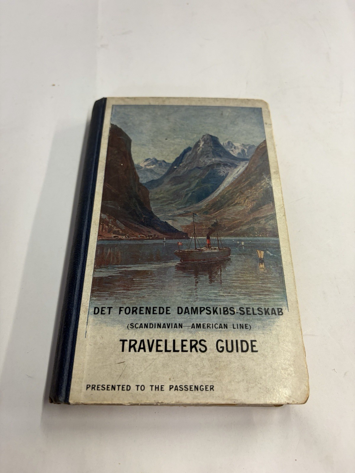 Vintage DFDS Scandinavian-American Line Guide Fold Out Maps Book Vintage DFDS Scandinavian-American Line Guide Fold Out Maps Book