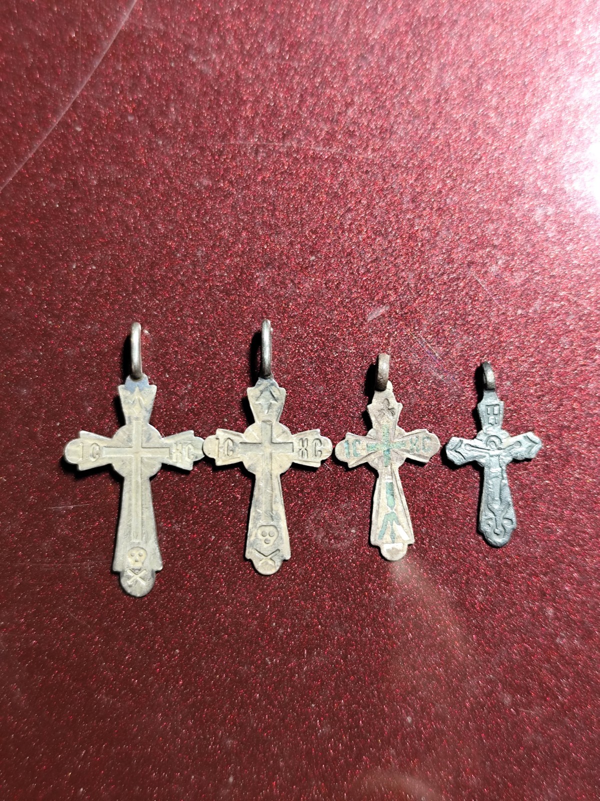 Crosses. Russian Empire. Silver 84.