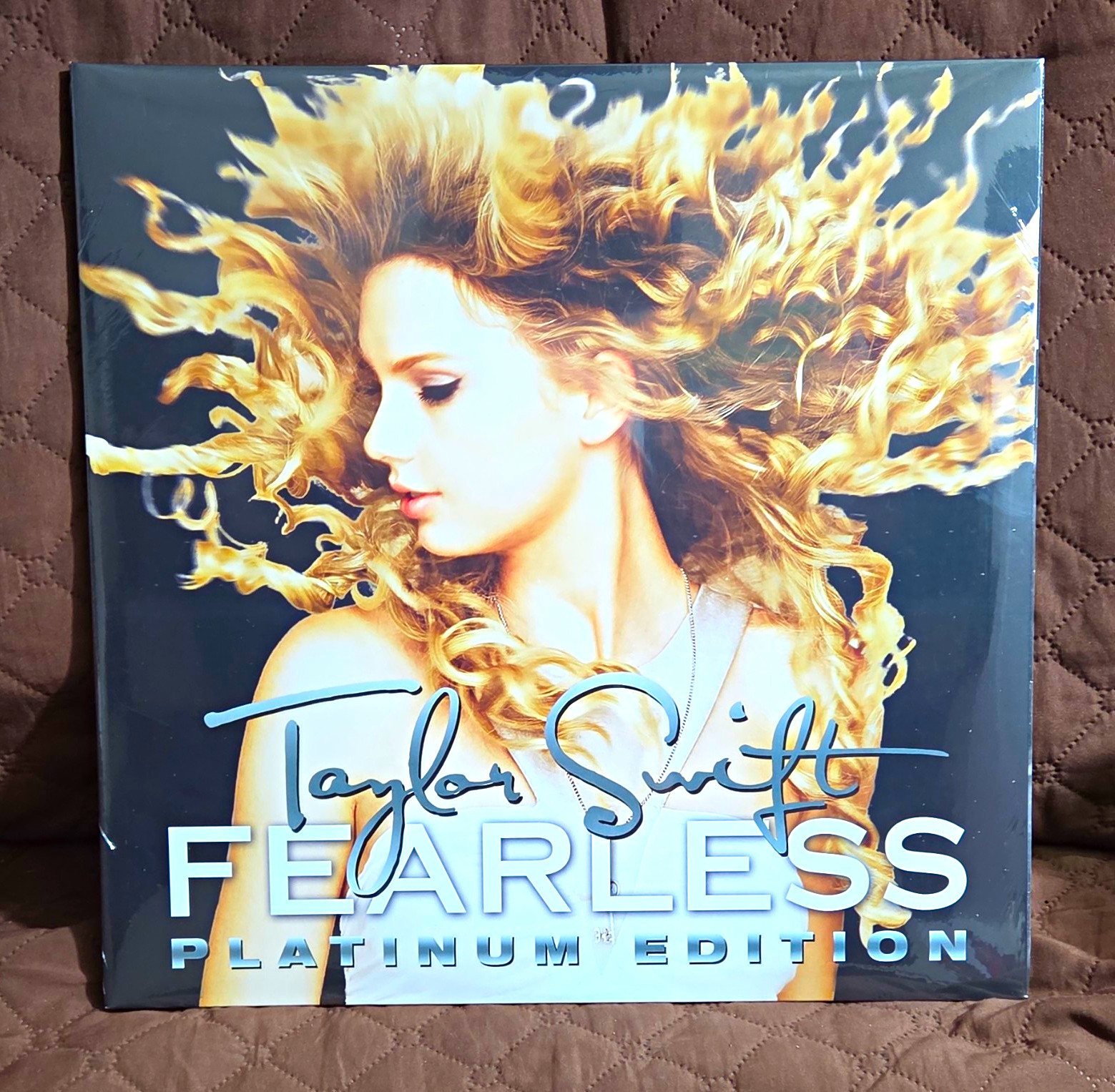 Taylor Swift Fearless Platinum Edition 2009 Vinyl LP Big Machine Country Sleeve