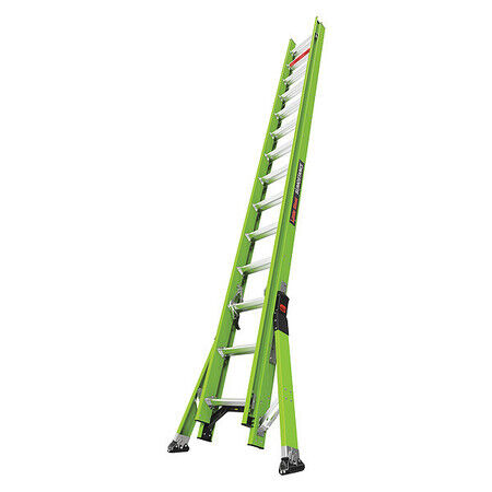 Little Giant Ladders 18828 Fiberglass Extension Ladder, 300 Lb Load Capacity