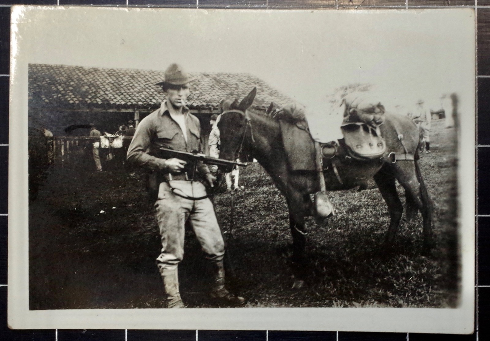 1920s USMC US Marine Corps PHOTOGRAPH Nicaragua PATROL m1921 Tommy Banana Wars 1920s USMC US Marine Corps PHOTOGRAPH Nicaragua PATROL m1921 Tommy Banana Wars