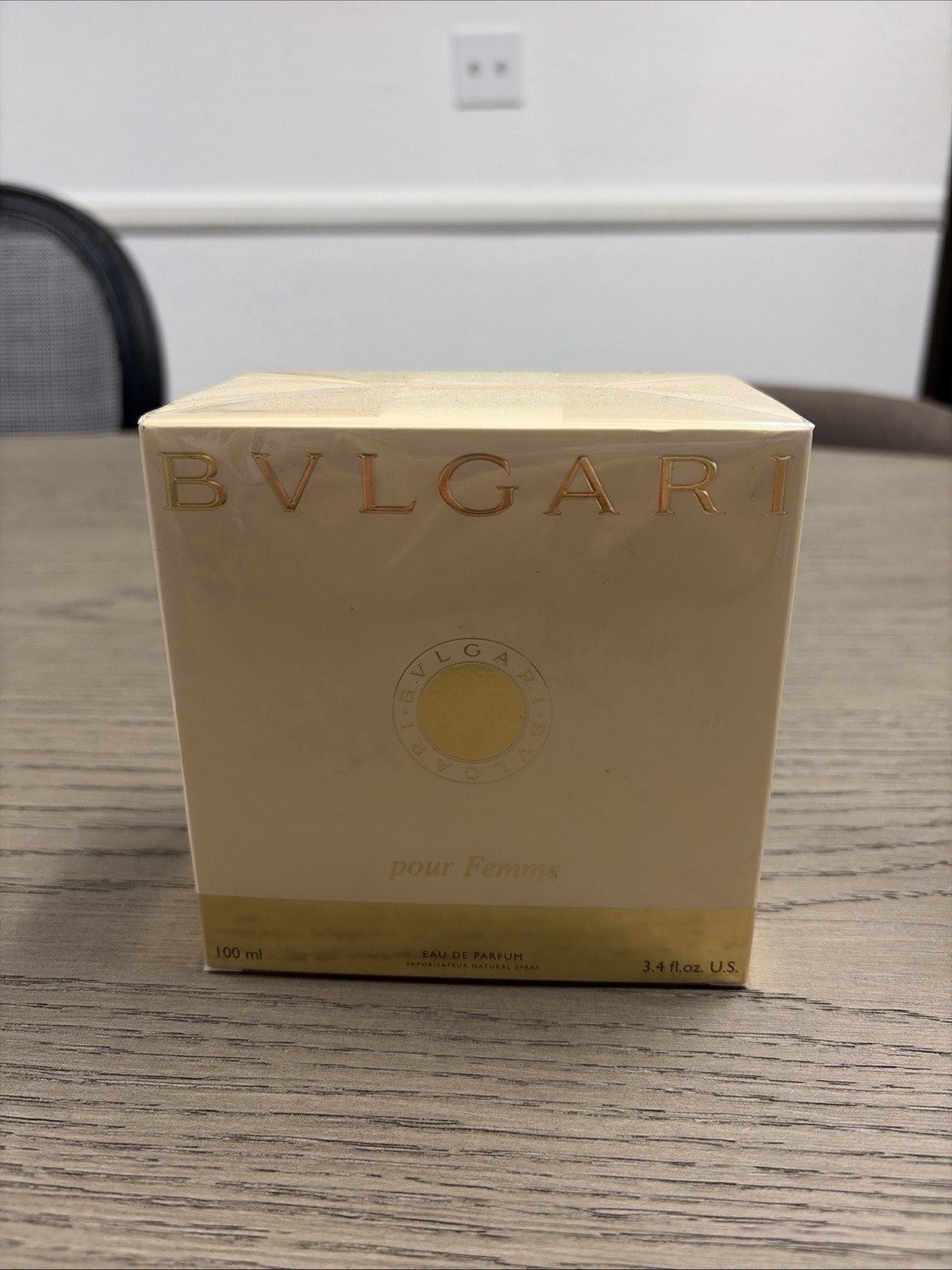 * BVLGARI POUR FEMME * spray EDP 100 ml~3.4 oz Rare LARGE SEALED (B) * BVLGARI POUR FEMME * spray EDP 100 ml~3.4 oz Rare LARGE SEALED (B)