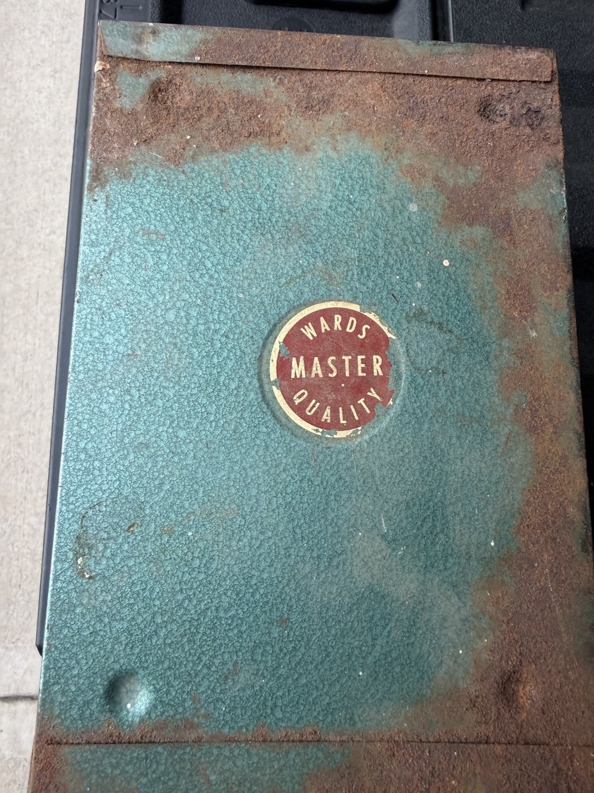 Vintage WARDS MASTER QUALITY Metal Cabinet Small Parts Storage Hardware Tools Vintage WARDS MASTER QUALITY Metal Cabinet Small Parts Storage Hardware Tools