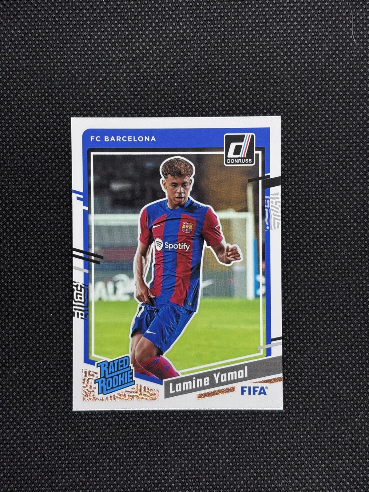 2023-24 Lamine Yamel Panini Donruss Rated Rookie RC FIFA #177 2023-24 Lamine Yamel Panini Donruss Rated Rookie RC FIFA #177