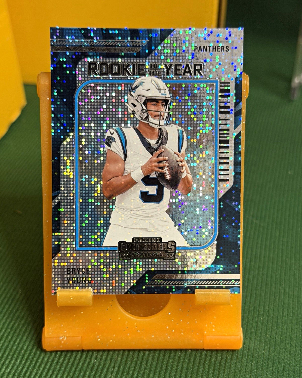 2023 Panini Contenders Football Bryce Young Rookie of the Year Contenders #4 RC 2023 Panini Contenders Football Bryce Young Rookie of the Year Contenders #4 RC