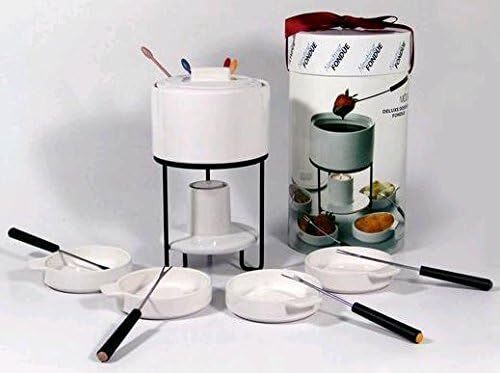 Casamoda White Nesting Fondue Stacking Set New in Box - CM10550 Casamoda White Nesting Fondue Stacking Set New in Box - CM10550
