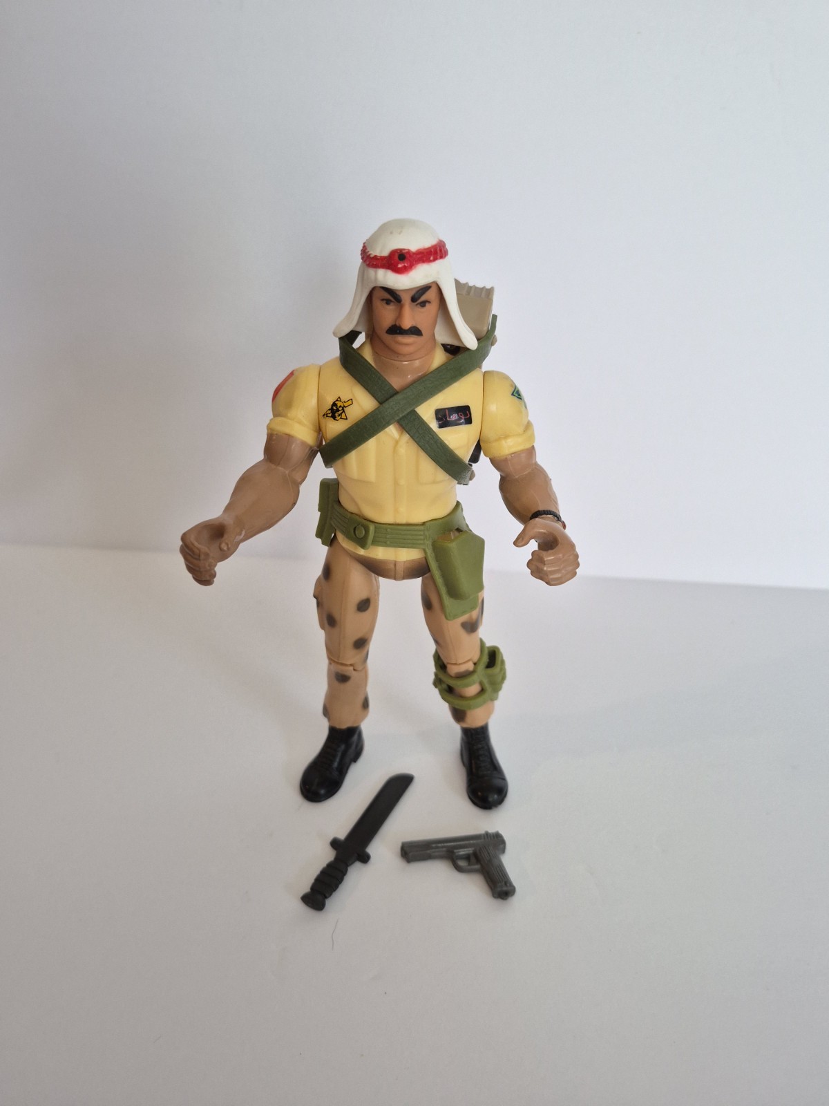 Vintage 1986 Coleco Rambo The Force Of Freedom Nomad Figure Vintage 1986 Coleco Rambo The Force Of Freedom Nomad Figure