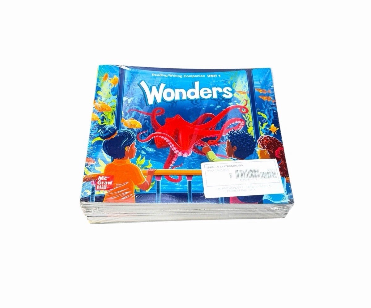Wonders Grade K Reading Writing Companion Books by McGraw Hill Unit 1-10 Set NEW Wonders Grade K Reading Writing Companion Books by McGraw Hill Unit 1-10 Set NEW