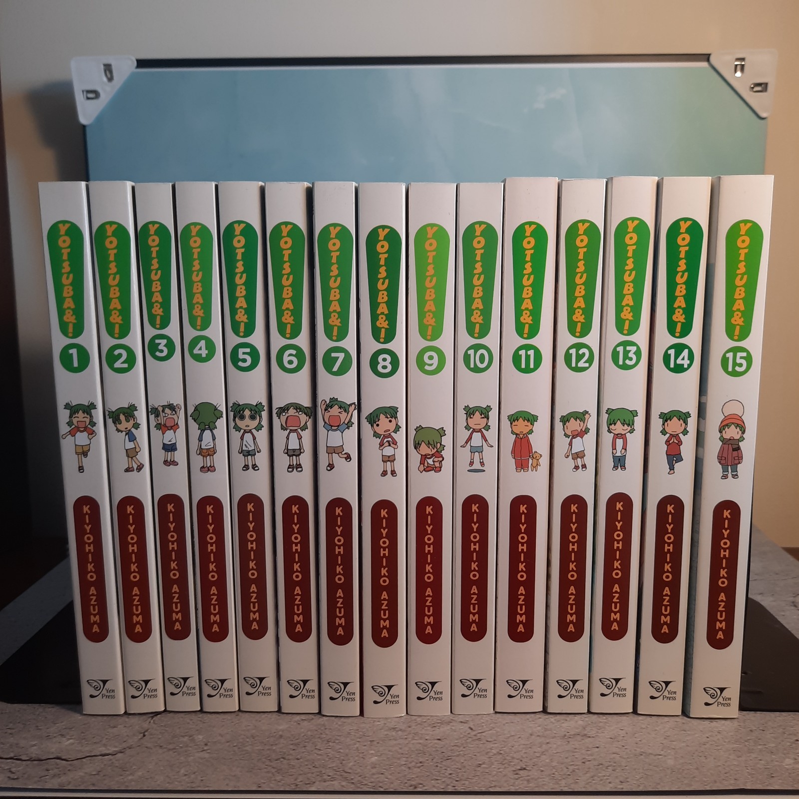 📚 Yotsuba& Vol. 1-15 Official English Manga Variation Listing