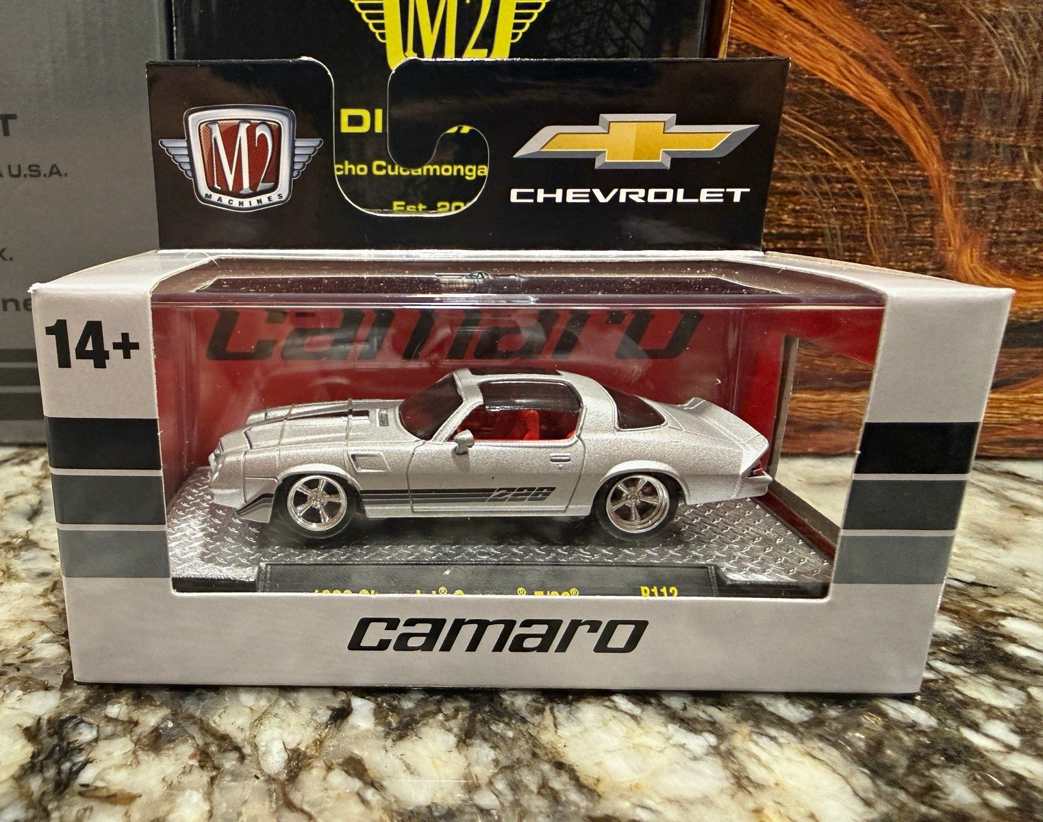 M2 Machines 1980 Chevrolet Camaro Z/28 Silver 1:64 Diecast Limited Unopened M2 Machines 1980 Chevrolet Camaro Z/28 Silver 1:64 Diecast Limited Unopened