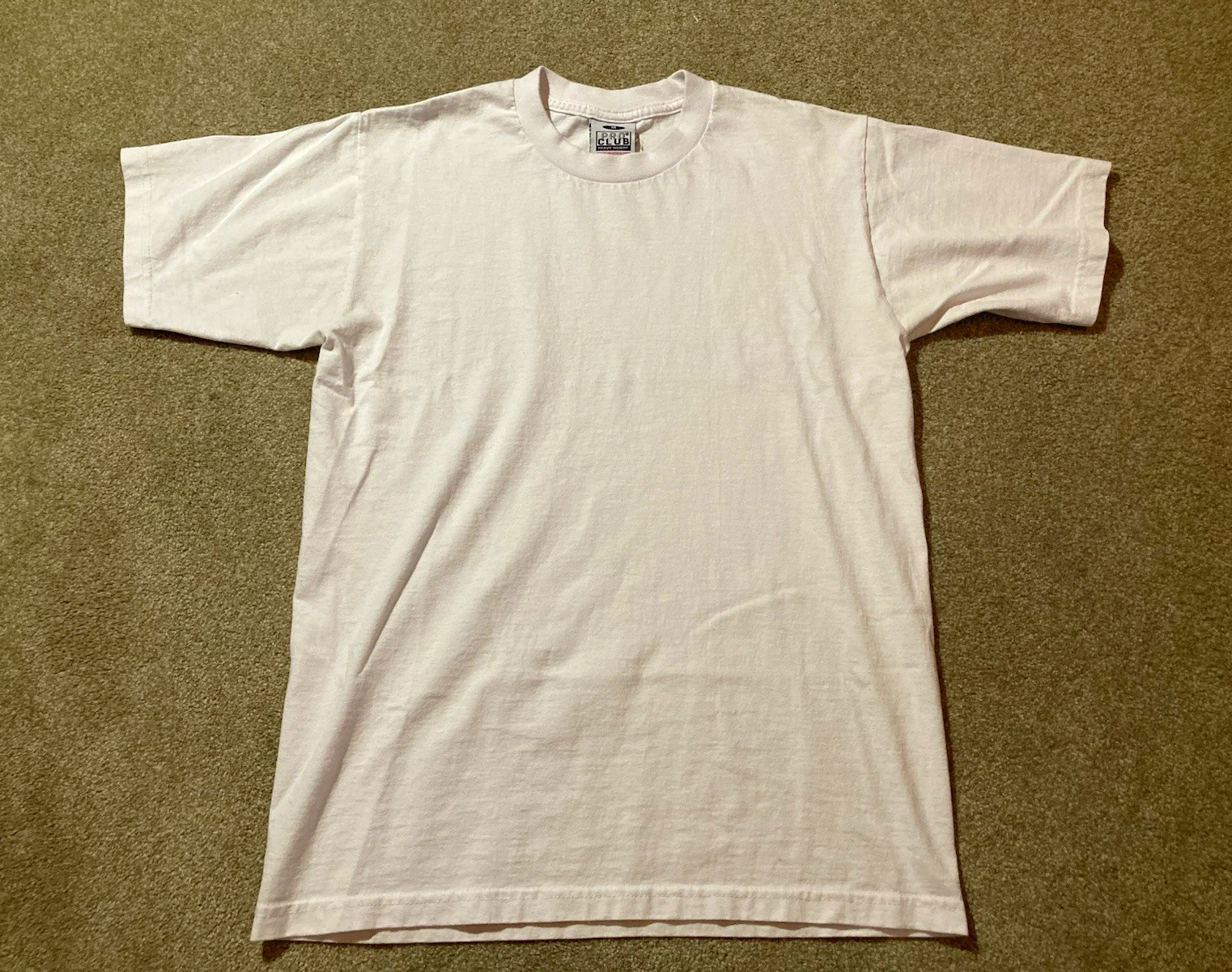 Pro Club T-Shirt | Men’s M | Heavyweight Cotton | White Pro Club T-Shirt | Men’s M | Heavyweight Cotton | White