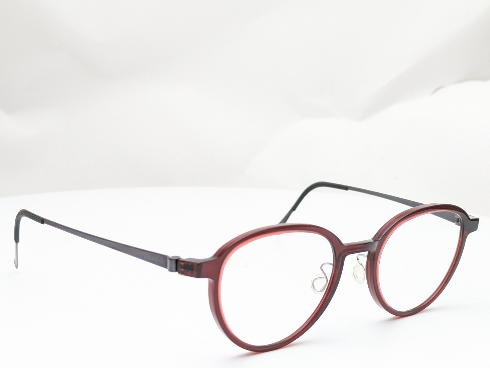 Lindberg Acetanium T409 NO42/E3CC AI33 Red Unisex Eyeglasses Frames 47-19-135