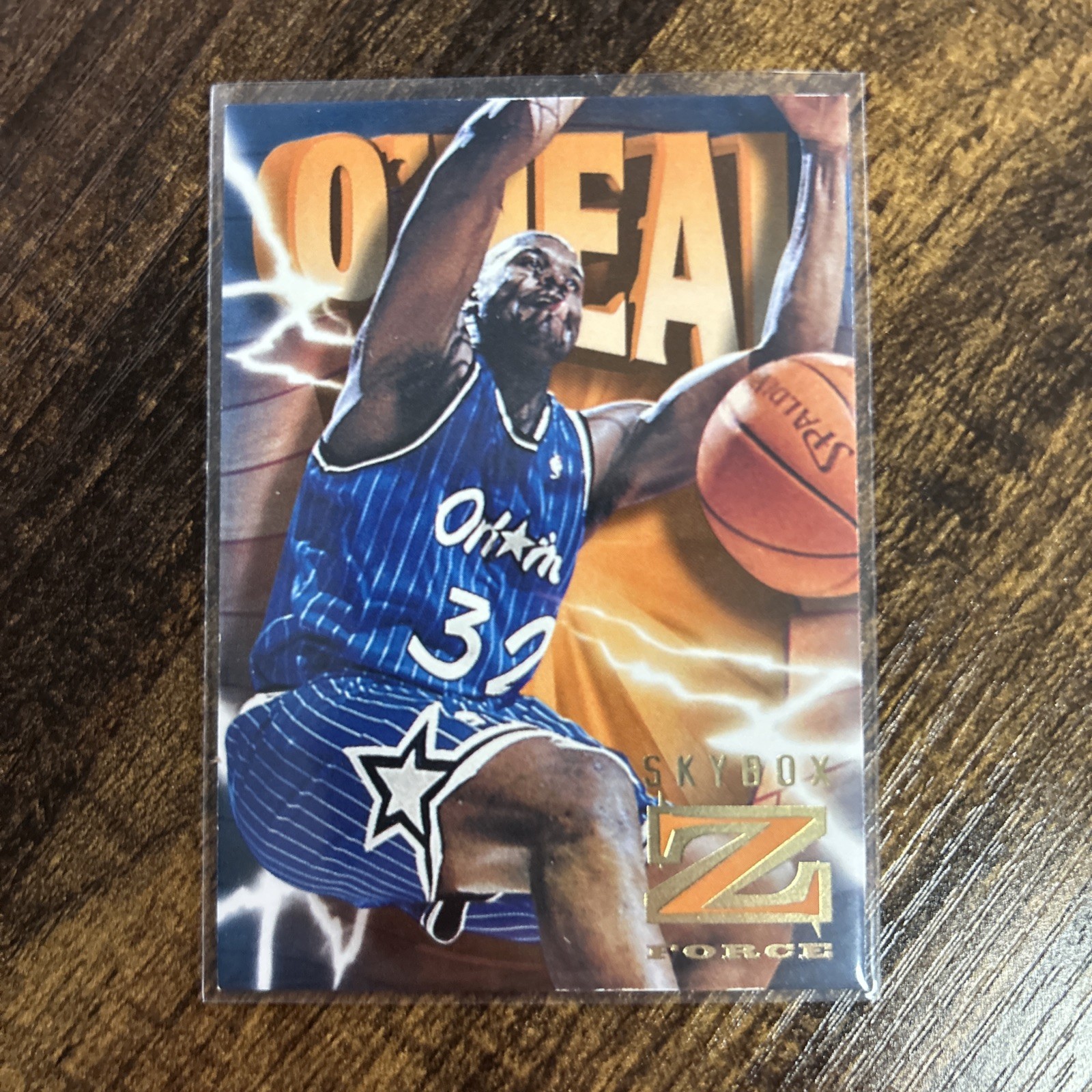 1996-97 Skybox Z-force, Shaquille O\'Neal #64 NBA HOF 1996-97 Skybox Z-force, Shaquille O\'Neal #64 NBA HOF
