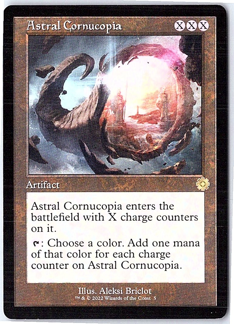 Astral Cornucopia The Brothers\' War: Retro Frame Artifacts 5 Near Mint Astral Cornucopia The Brothers\' War: Retro Frame Artifacts 5 Near Mint