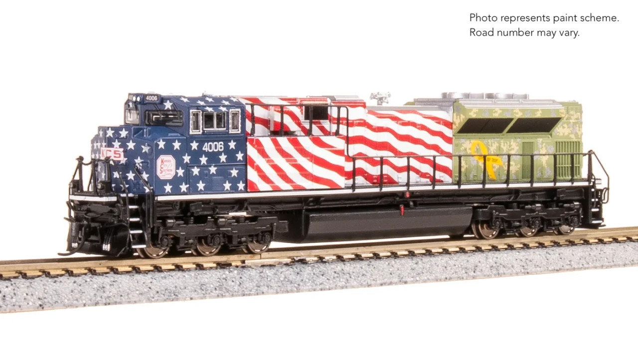 Broadway Limited N Scale ~ SD70ACe Veterans ~ Kansas City Southern KCS 40006 ~DC Broadway Limited N Scale ~ SD70ACe Veterans ~ Kansas City Southern KCS 40006 ~DC