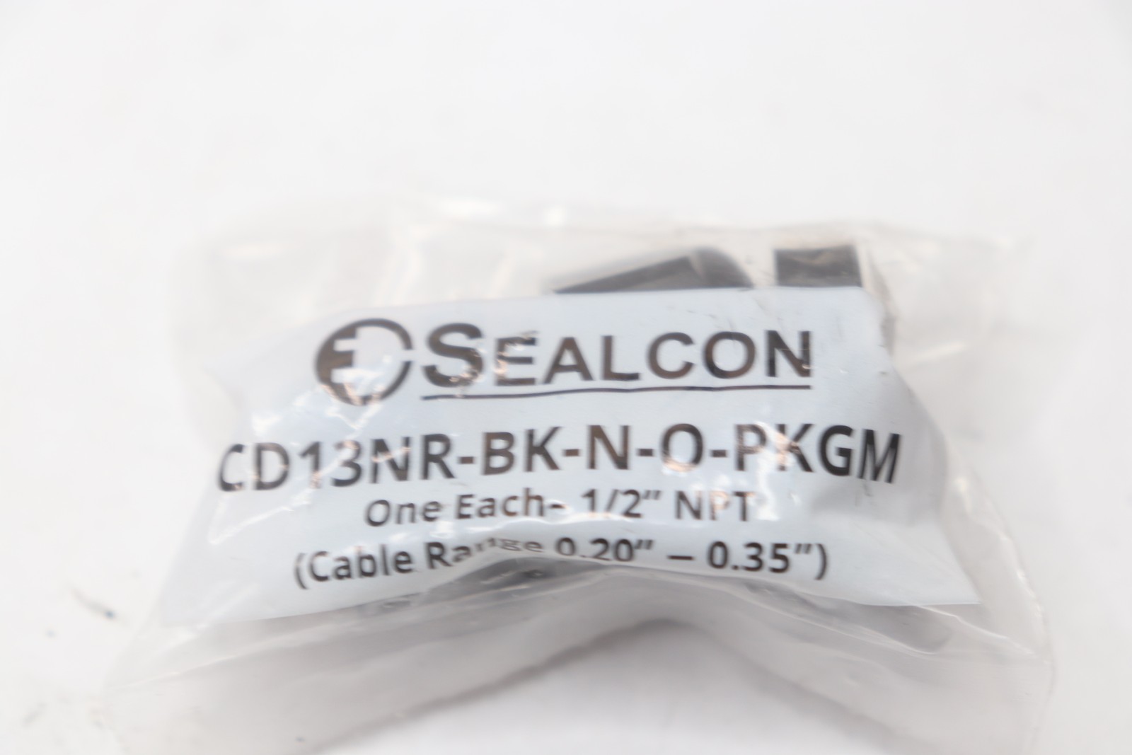 Sealcon Nylon Strain Relief Fitting NPT 1/2\ Sealcon Nylon Strain Relief Fitting NPT 1/2\