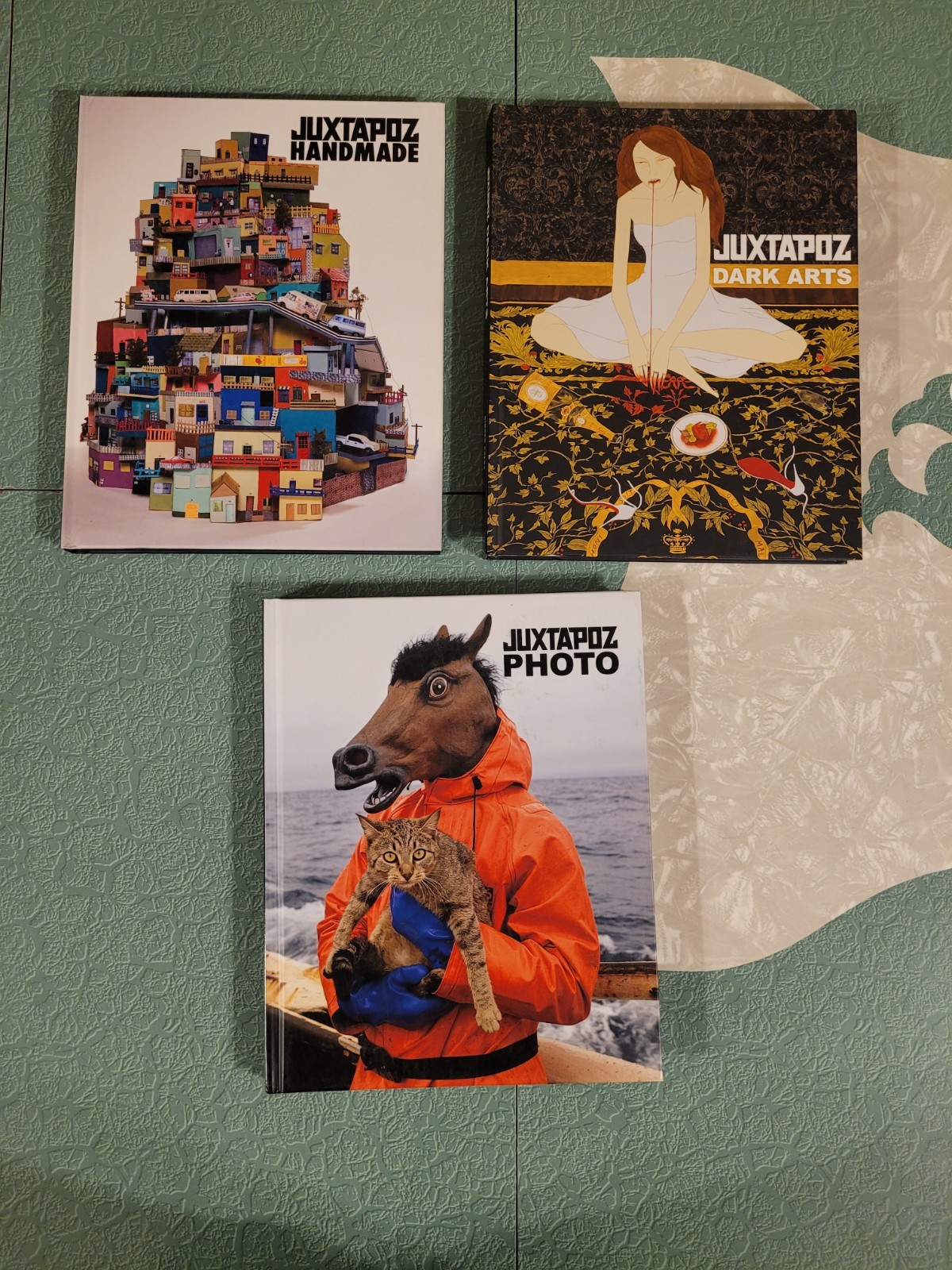 Juxtapoz Handmade + Dark Arts + Photo Hardcover Lot of 3 VG