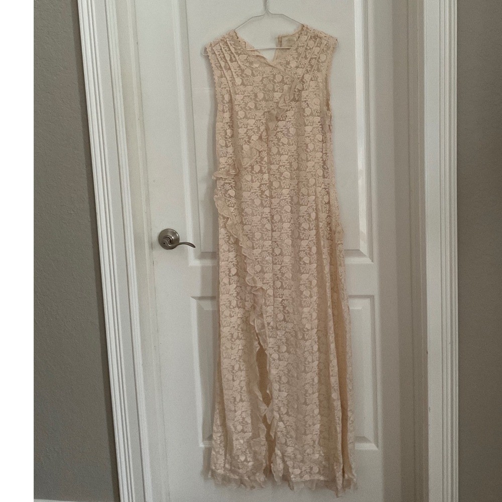DOEN Anabelia Dress Soft Camellia Size Large New With Tags