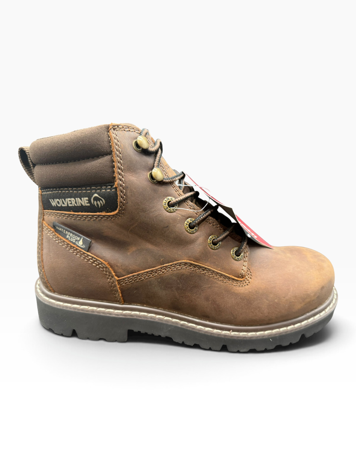Wolverine Waterproof Revival Soft Toe Work Boots Brown - Men\'s Size 7 - W240007 Wolverine Waterproof Revival Soft Toe Work Boots Brown - Men\'s Size 7 - W240007