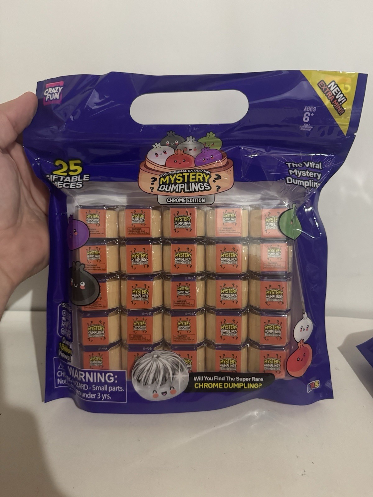Authentic RMS Crazy Fun Extra Mini Dumpling Chrome Edition *Singles* READ Authentic RMS Crazy Fun Extra Mini Dumpling Chrome Edition *Singles* READ