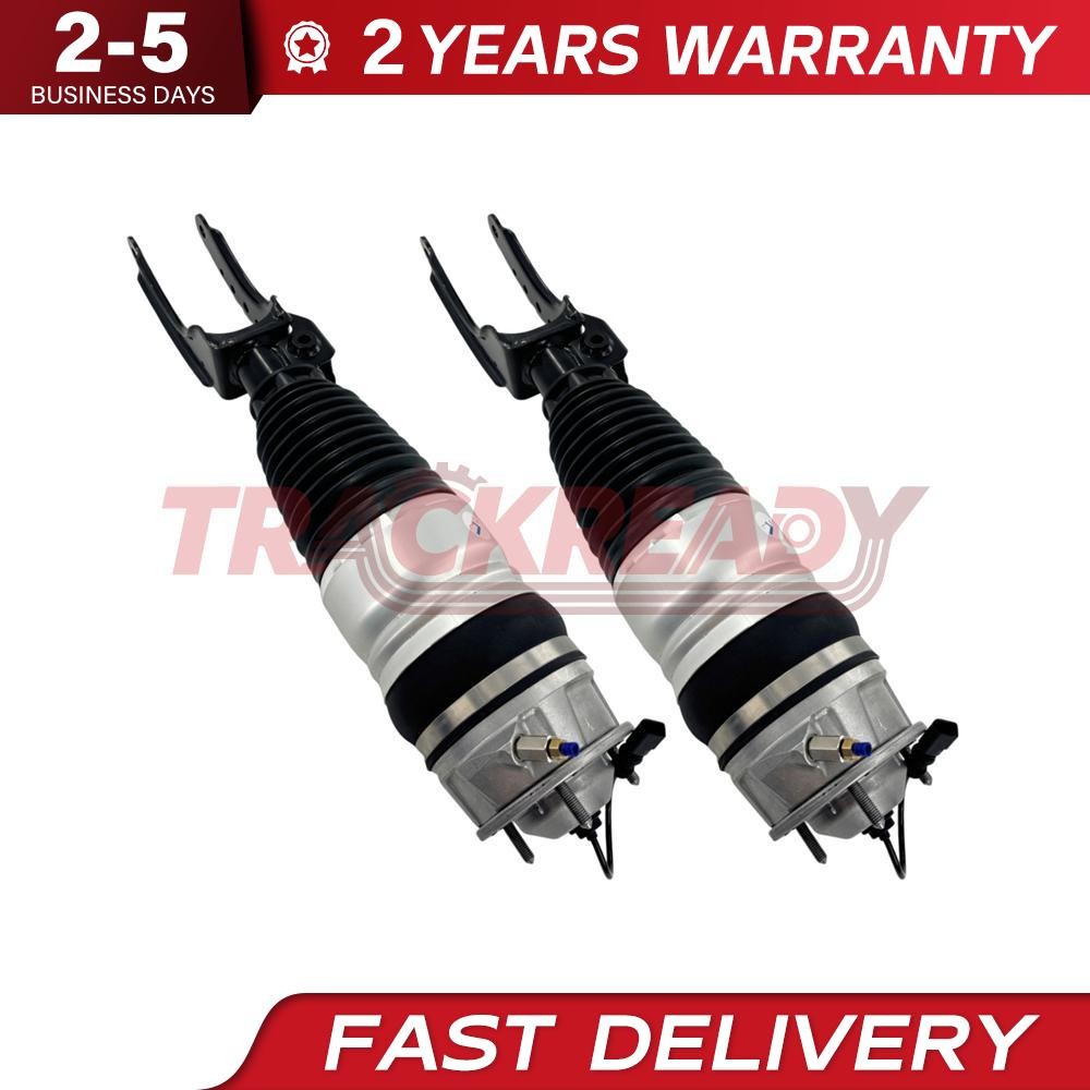Front Left Right Air Suspension Shock Struts For Porsche Cayenne 92A 2010-2018