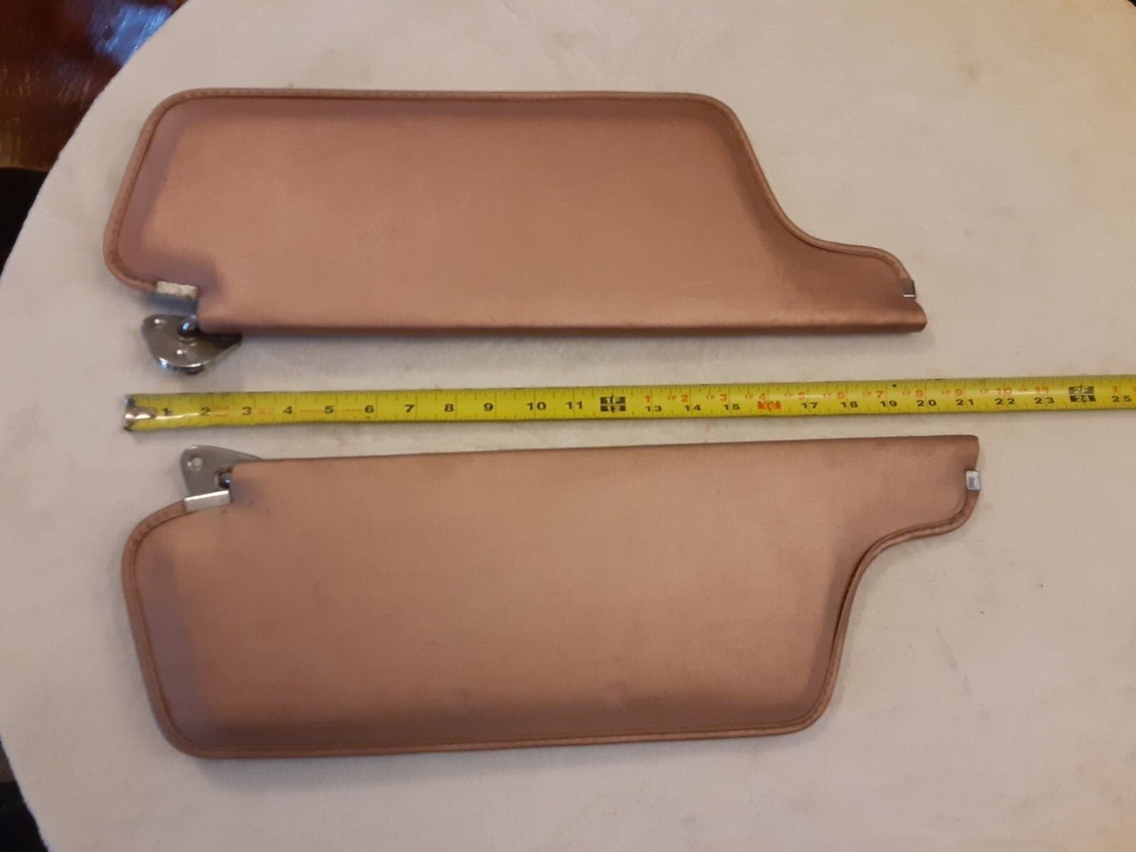 Vintage 1966 - 1968 Mopar C Body Chrysler Fury Sun Visors Part# 249992 and 24999 Vintage 1966 - 1968 Mopar C Body Chrysler Fury Sun Visors Part# 249992 and 24999
