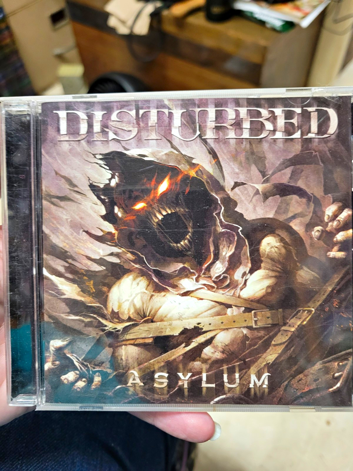 Disturbed - Asylum (CD, 2010) Rock Album Reprise Records Jewel Case Disturbed - Asylum (CD, 2010) Rock Album Reprise Records Jewel Case